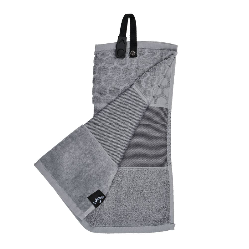 Callaway Golf Tri Fold Towel 2024 - Silver