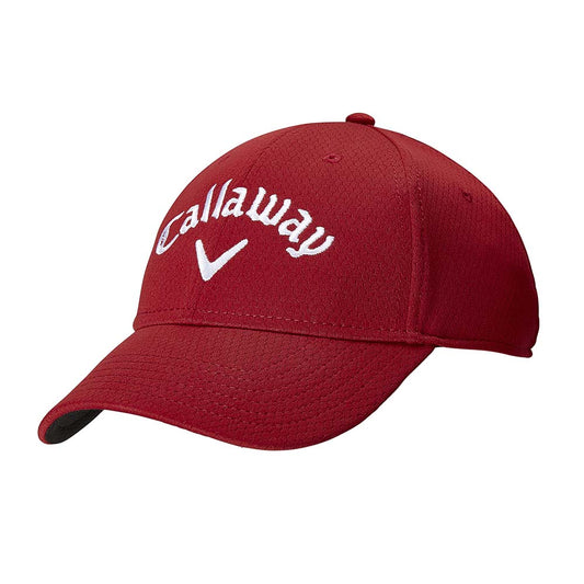 Callaway Golf Side Crested Cap CGASA0Z1 - Red Red 600 One Size 