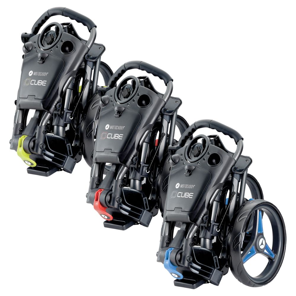 Motocaddy Cube Compact Push Golf Trolley   