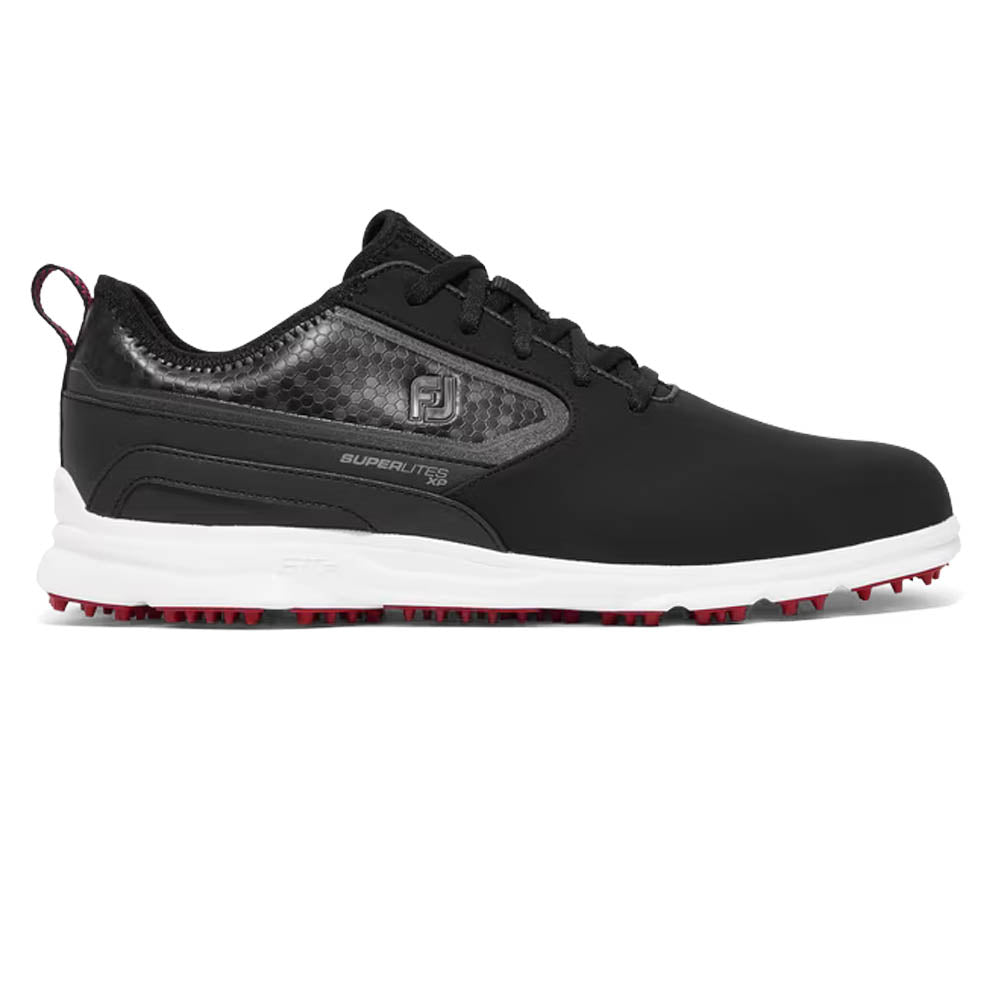 Footjoy Superlites XP Mens Golf Shoes 58094 Black / White / Red 58094 7