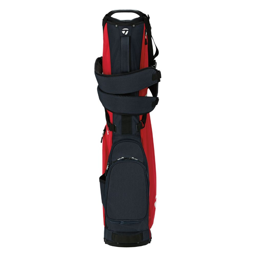 TaylorMade Golf FlexTech Carry Bag 2024 - Dark Navy Red   