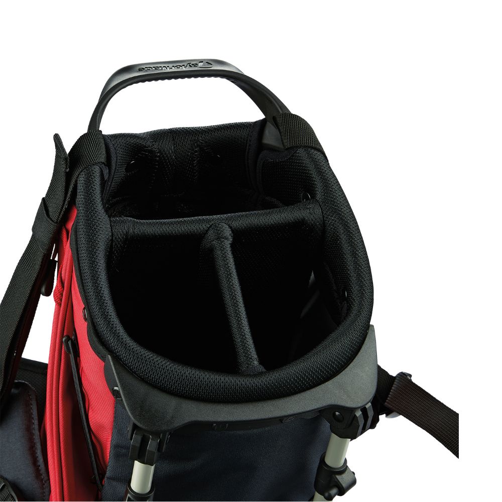 TaylorMade Golf FlexTech Carry Bag 2024 - Dark Navy Red   