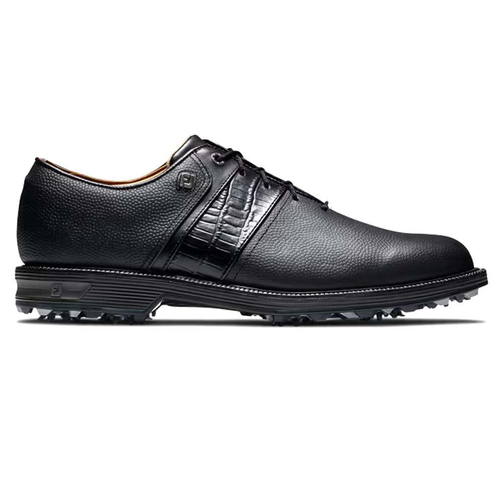 FootJoy Premiere Series Packard Spiked Golf Shoes 53924 - Black 7 Black
