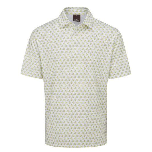 Oscar Jacobson Kotewell Golf Polo Shirt 2024 - White White M 