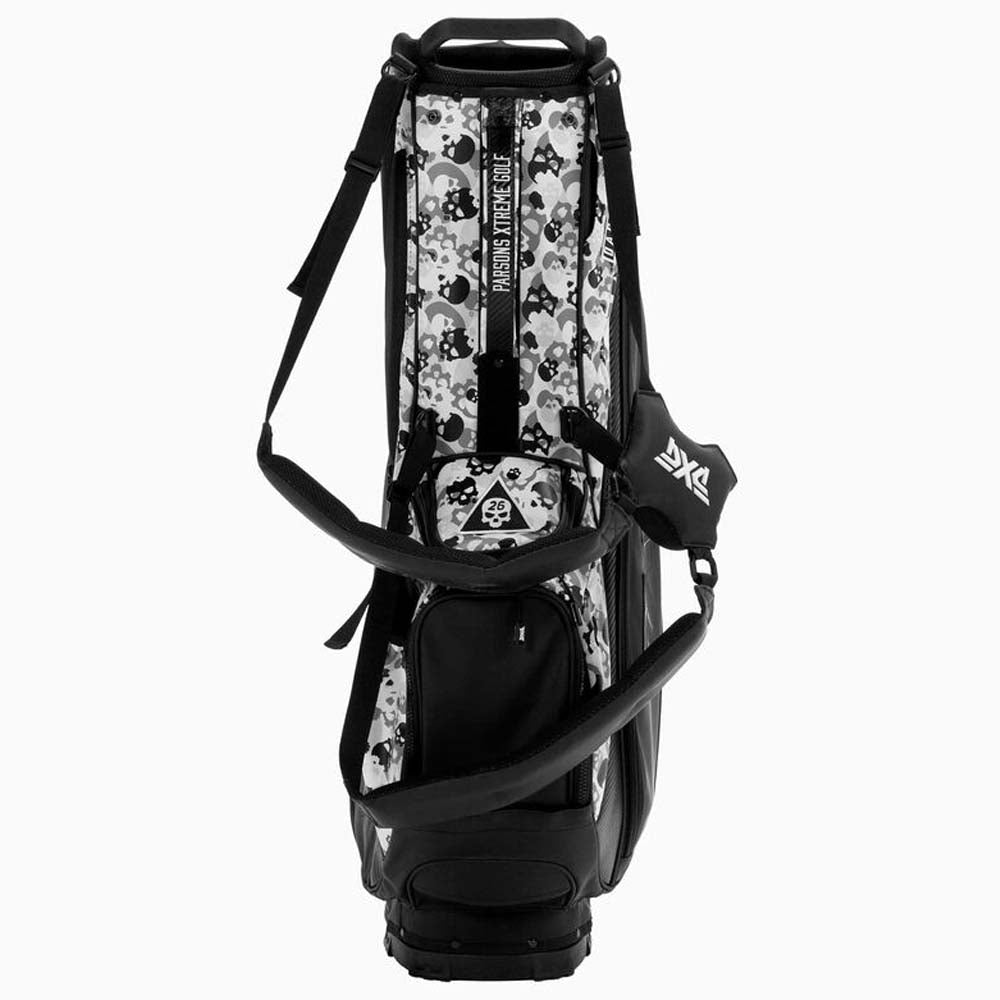 PXG Golf Darkness Skull Camo Carry Stand Bag