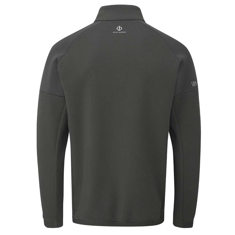 Oscar Jacobson Lockhart Tour 1/4 Zip Golf Midlayer Pullover Top   