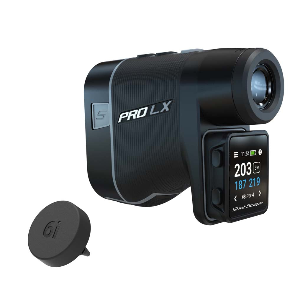 Shot Scope Pro LX+ Golf Laser Rangefinder - 2nd Generation Grey  