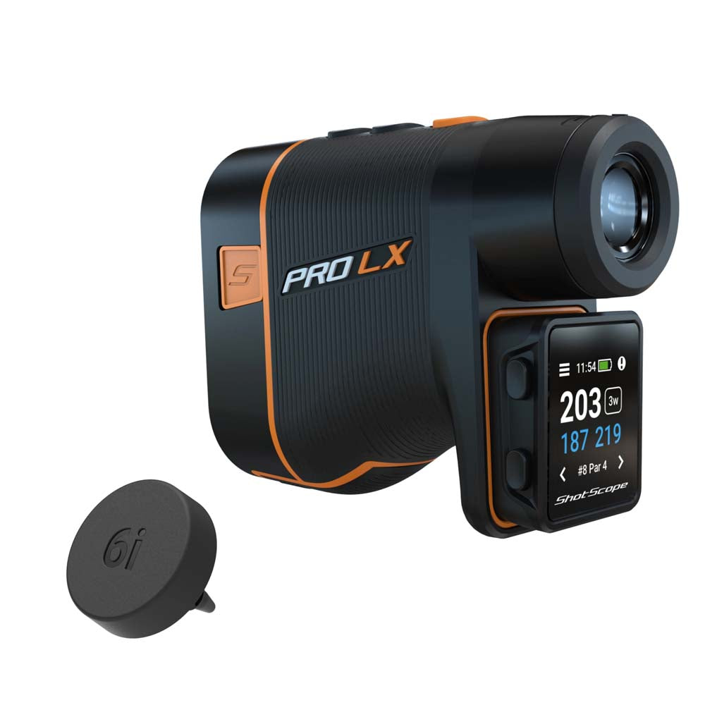 Shot Scope Pro LX+ Golf Laser Rangefinder - 2nd Generation Orange  