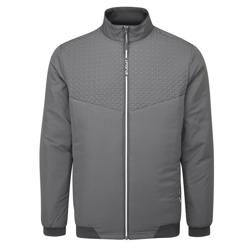 Stuburt Miller Padded Golf Jacket - Slate Grey Slate Grey M