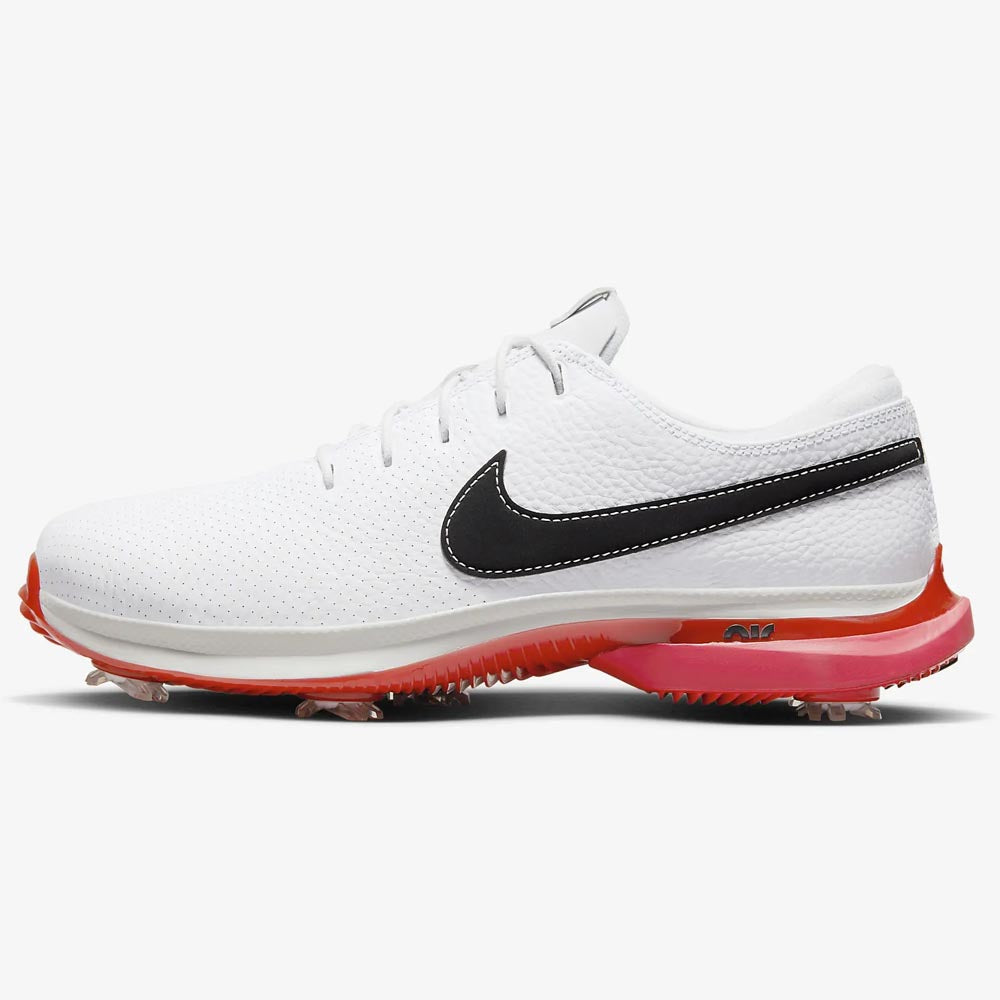 Nike Golf Air Zoom Victory Tour 3 Shoe DV6798-101 White/Vivid Sulphur/Track Red/Black 101 8