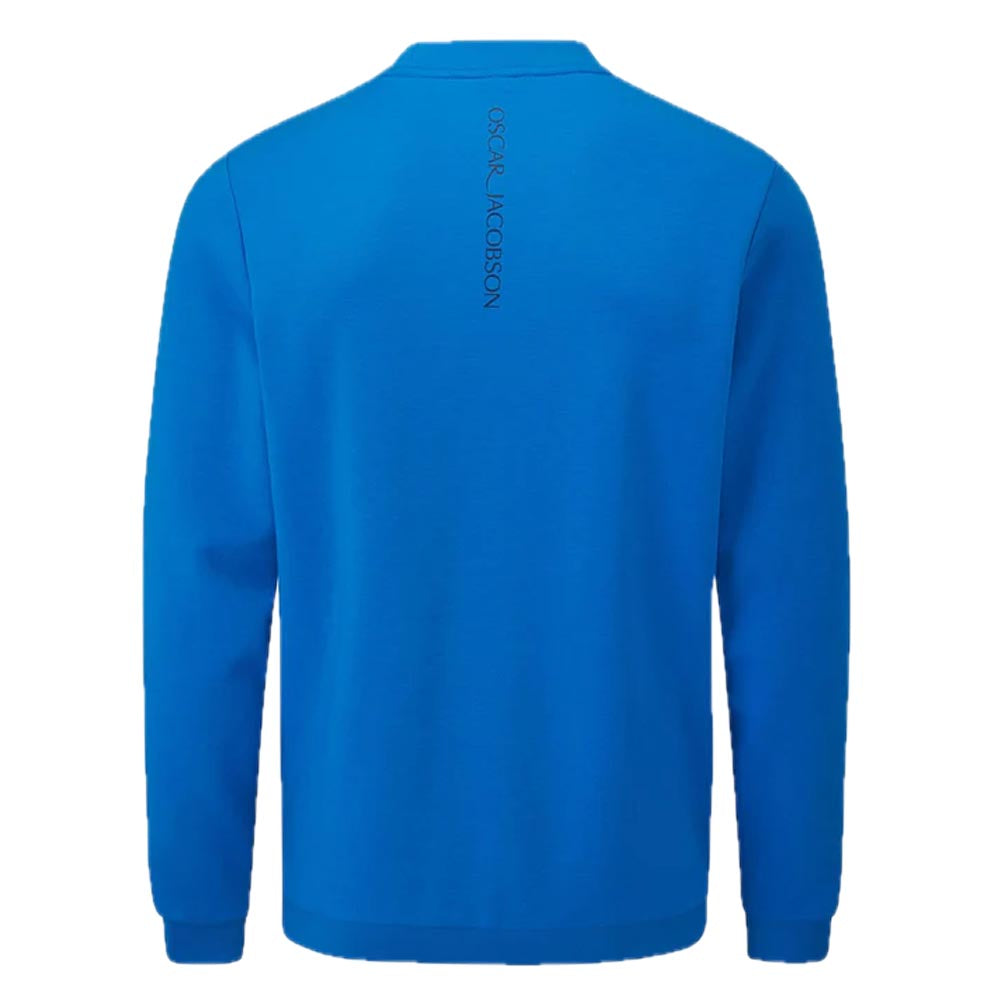 Oscar Jacobson Johnstone Tour Mens Pullover Golf Top - Cobalt