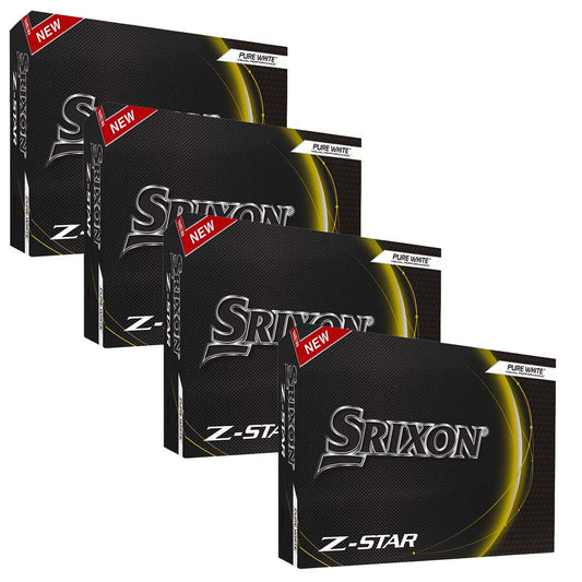 Srixon Z-Star Gen 8 Golf Balls - White - 4 For 3 Offer White  