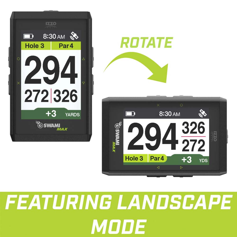 Izzo Golf Swami Max GPS Handheld Device