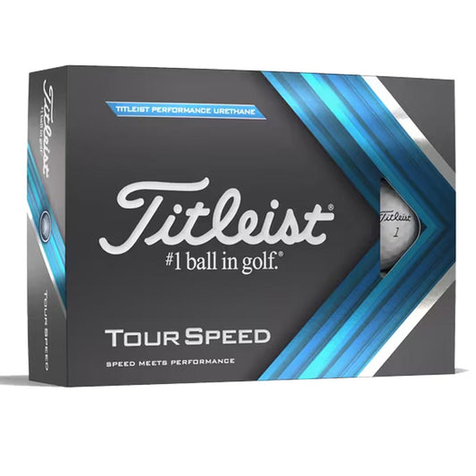 Titleist Tour Speed Golf Balls 2023 - White   