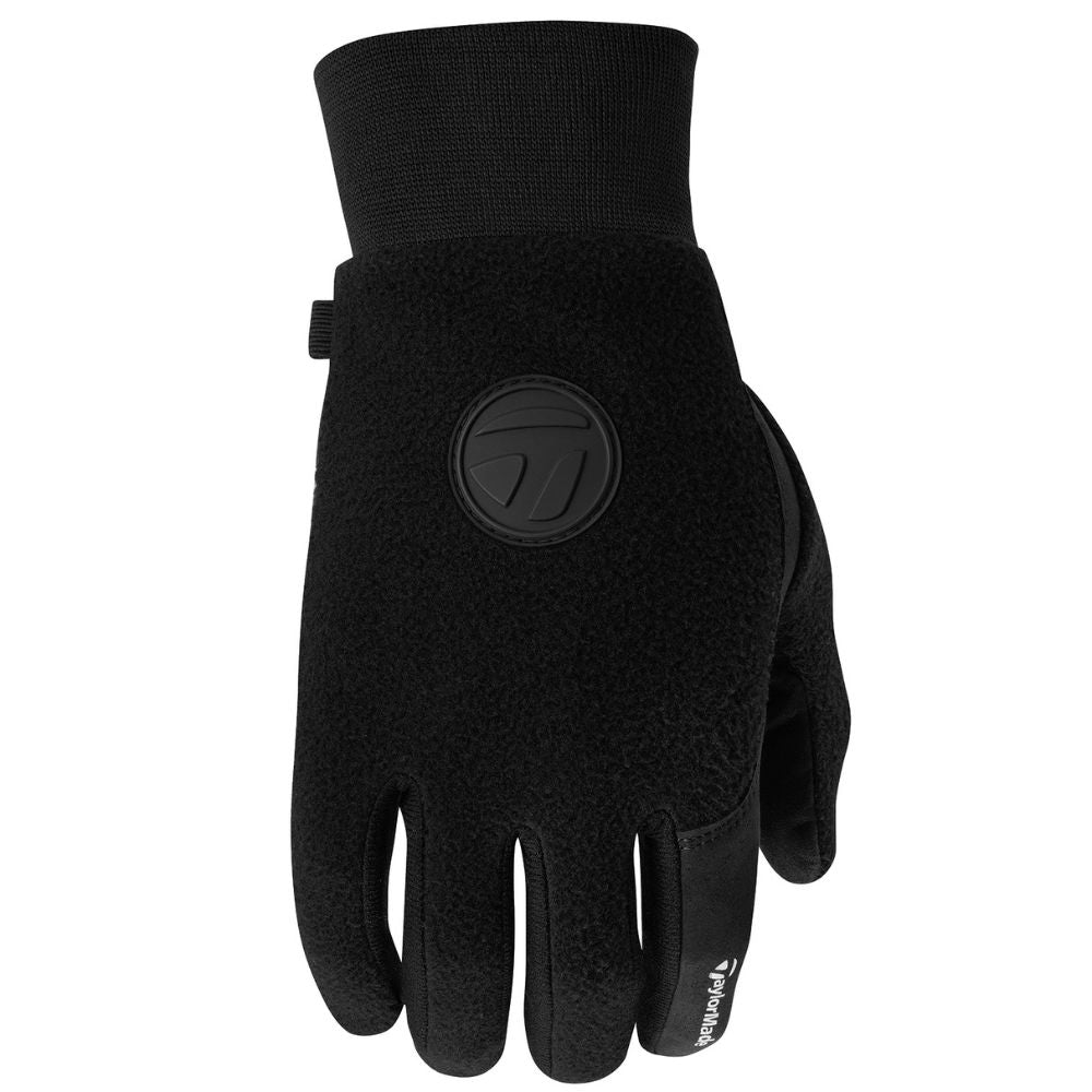 TaylorMade Cold Weather Thermal Winter Golf Glove Pairs - Black S Black