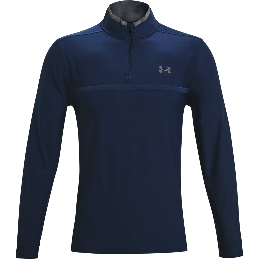 Under Armour Golf Playoff 2.0 1/4 Zip Pullover Top 1361821 Academy / Pitch Grey 408 XXL