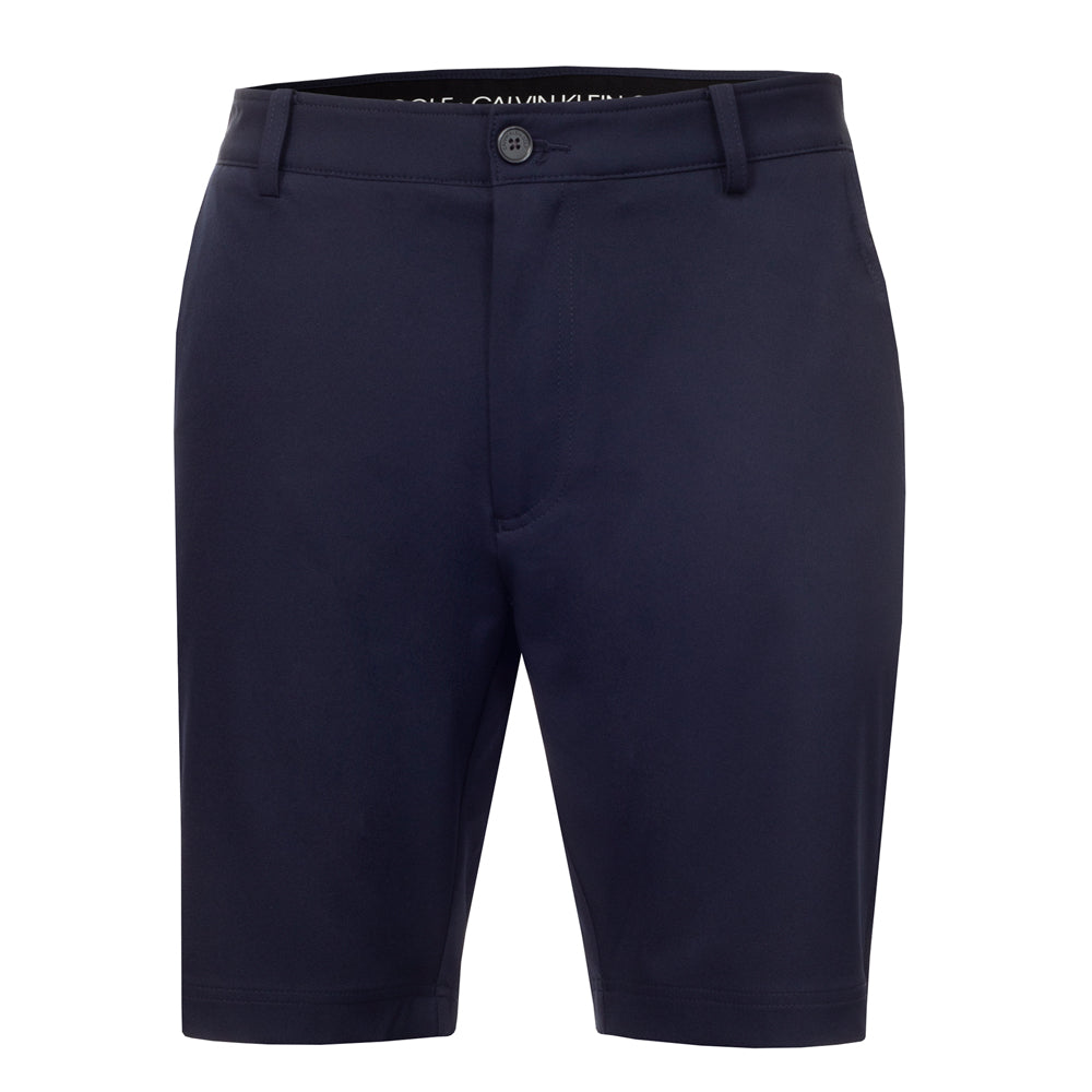 Calvin Klein Bullet Regular Fit Stretch Golf Shorts C9585 Navy Blue W30