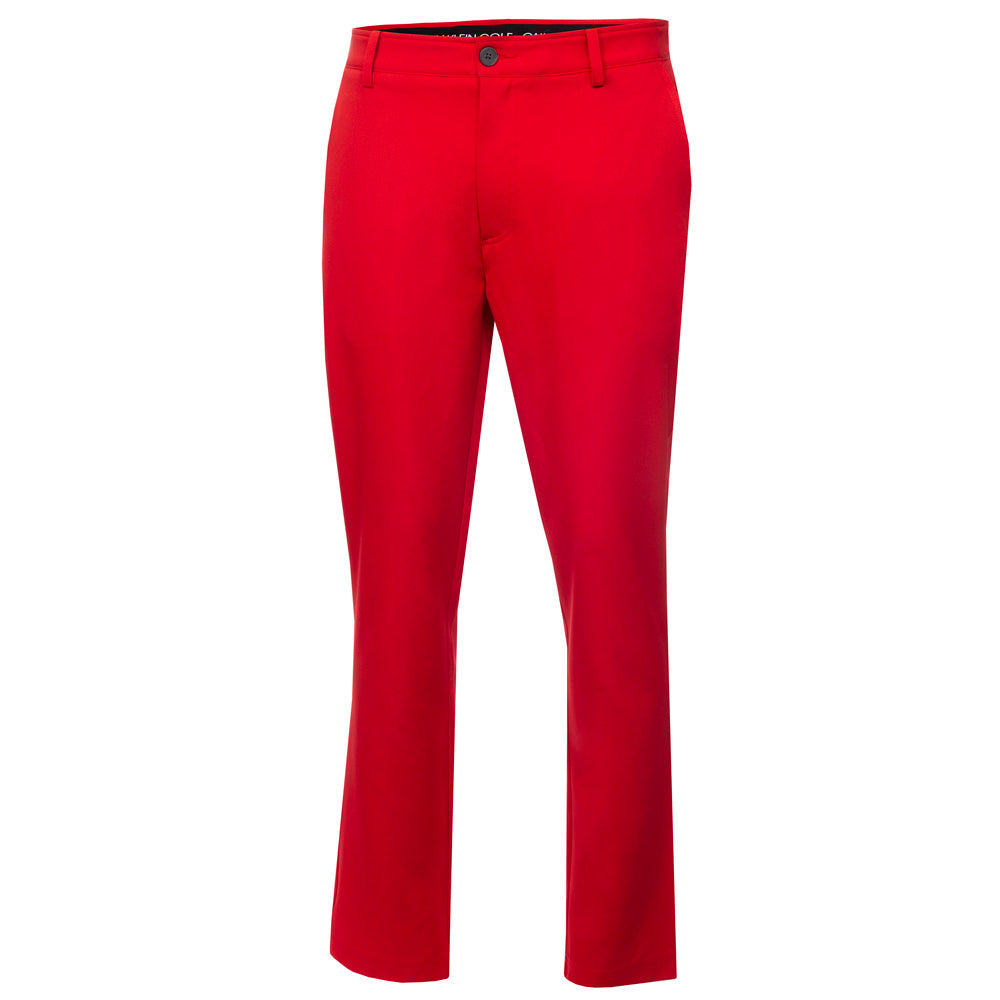 Calvin Klein Bullet Regular Fit Trousers C9584 Red W32 L33 
