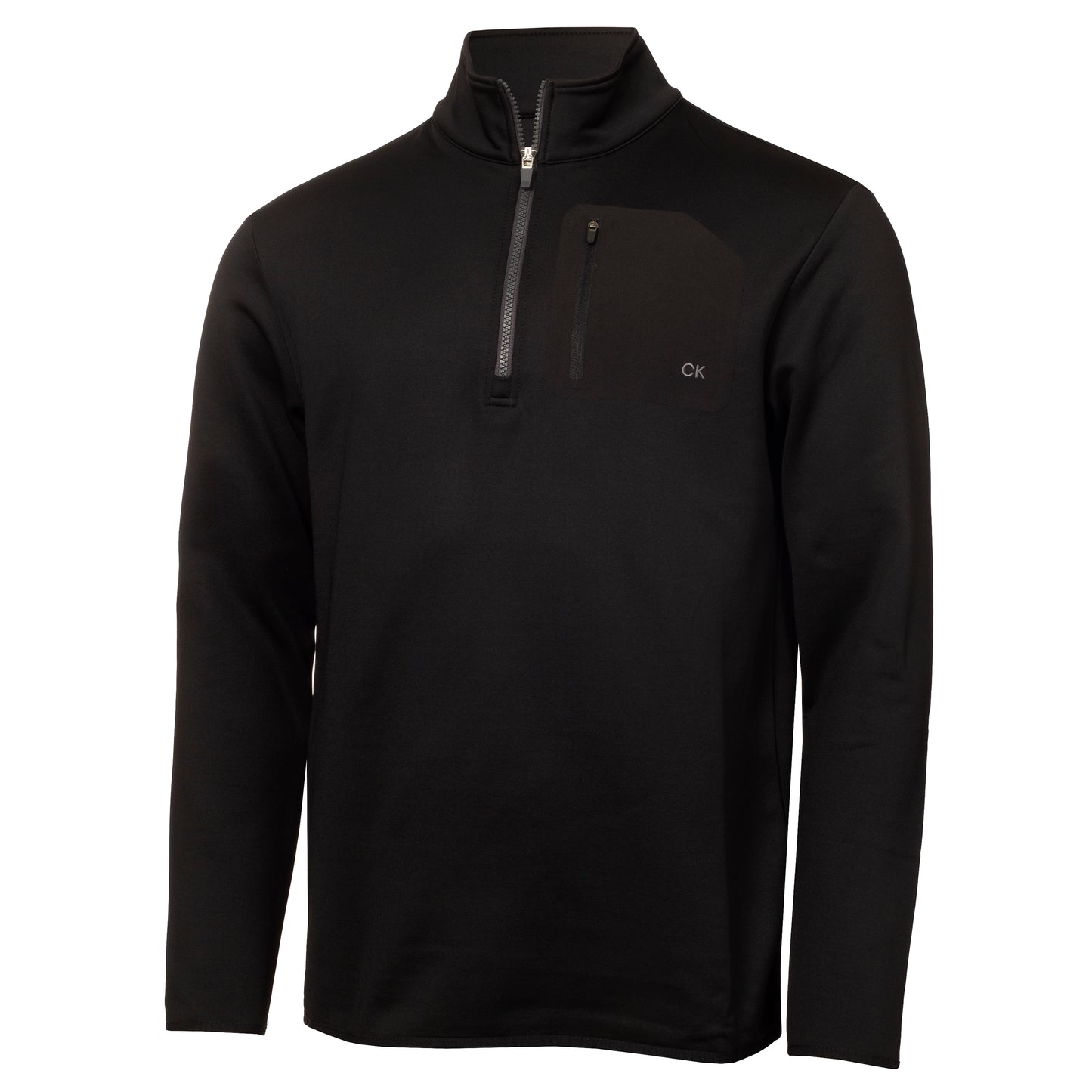 Calvin Klein Golf Delta 1/2 Zip Mid Layer Pullover Top C9777 Black M