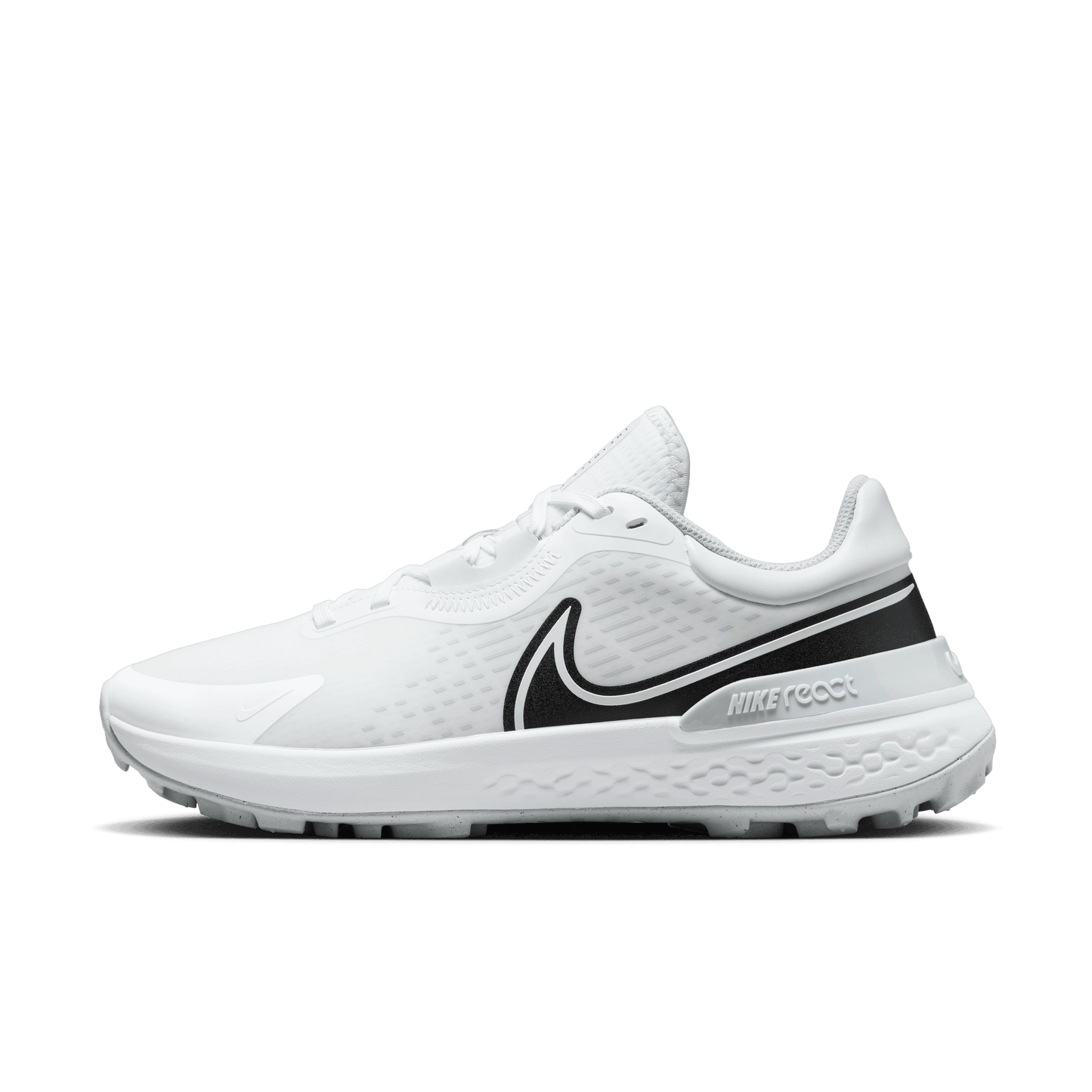 Nike Golf Infinity Pro 2 Spikeless Golf Shoes DJ5593 White/Black/Pure Platinum 101 8