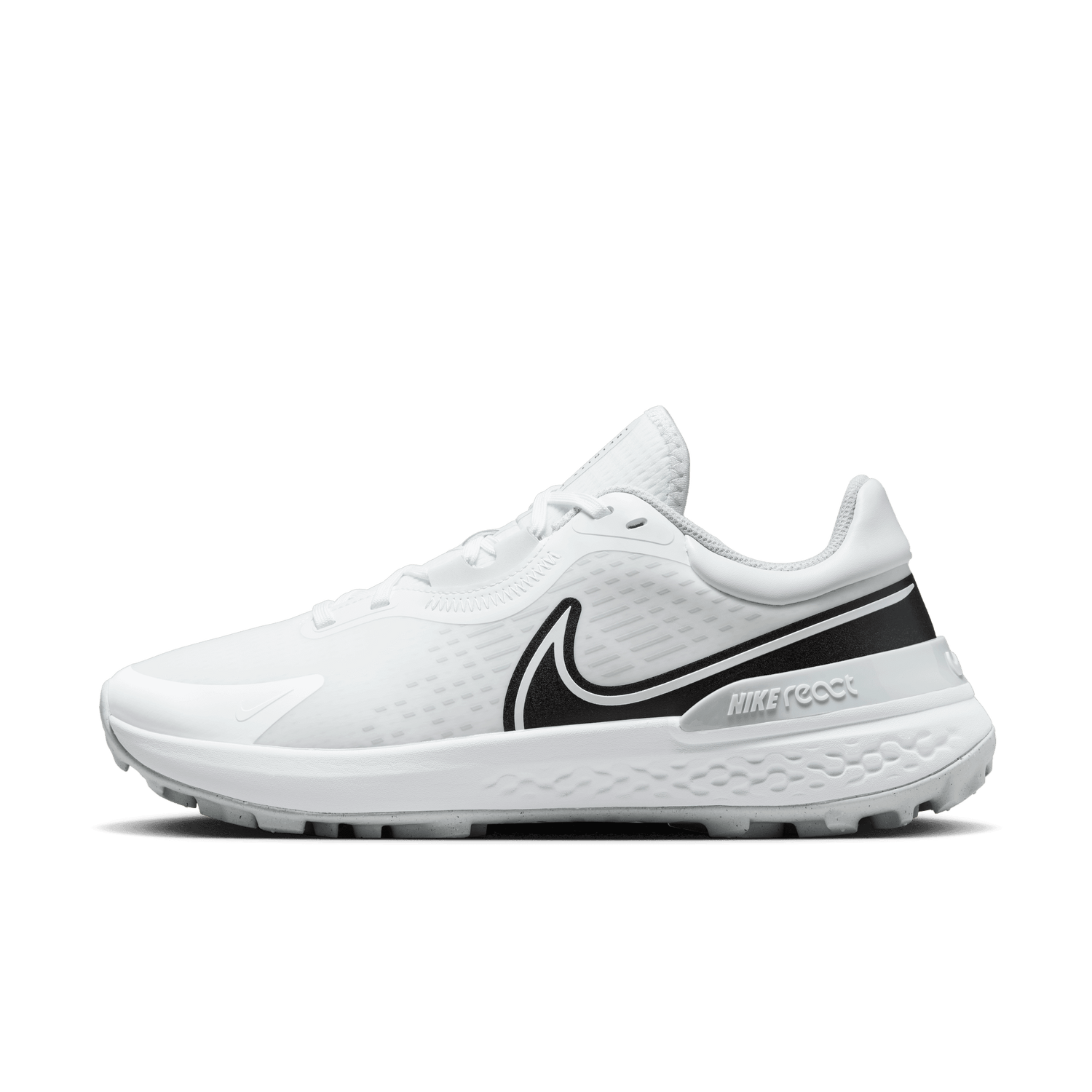 Nike Golf Infinity Pro 2 Spikeless Golf Shoes DJ5593 White/Black/Pure Platinum 101 8 