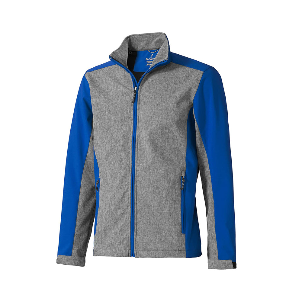 Elevate Vesper Softshell Ladies Golf Jacket M Blue/Grey 