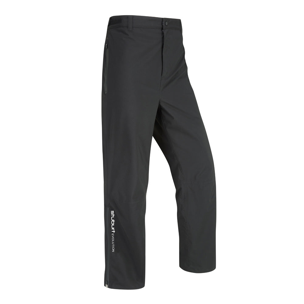 Stuburt Evolution Mens Golf Waterproof Trousers Black M 29
