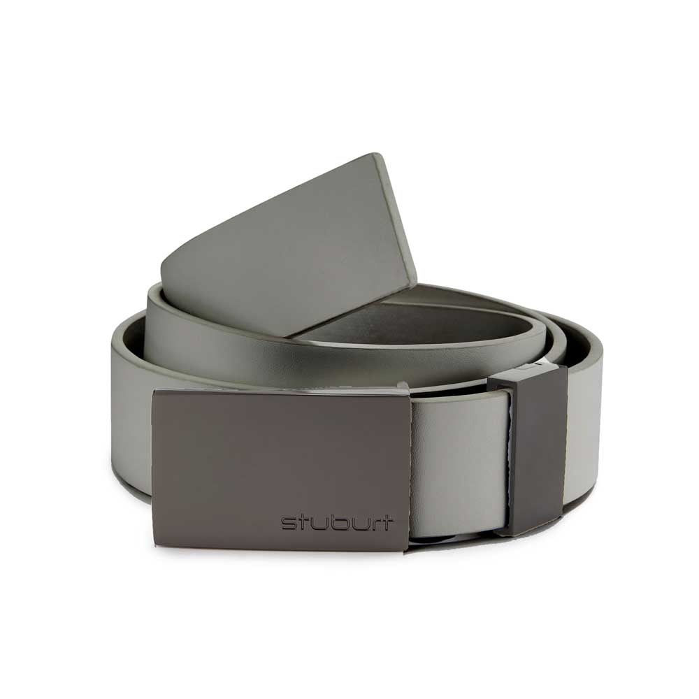 Stuburt Leather Golf Belt Slate Grey