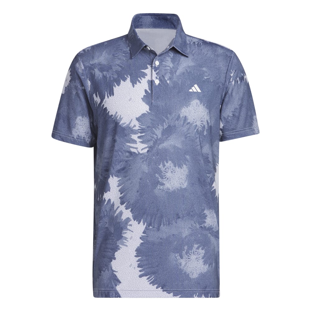 adidas Mens Flower Mesh Golf Polo Shirt HS1131 Major Golf Direct