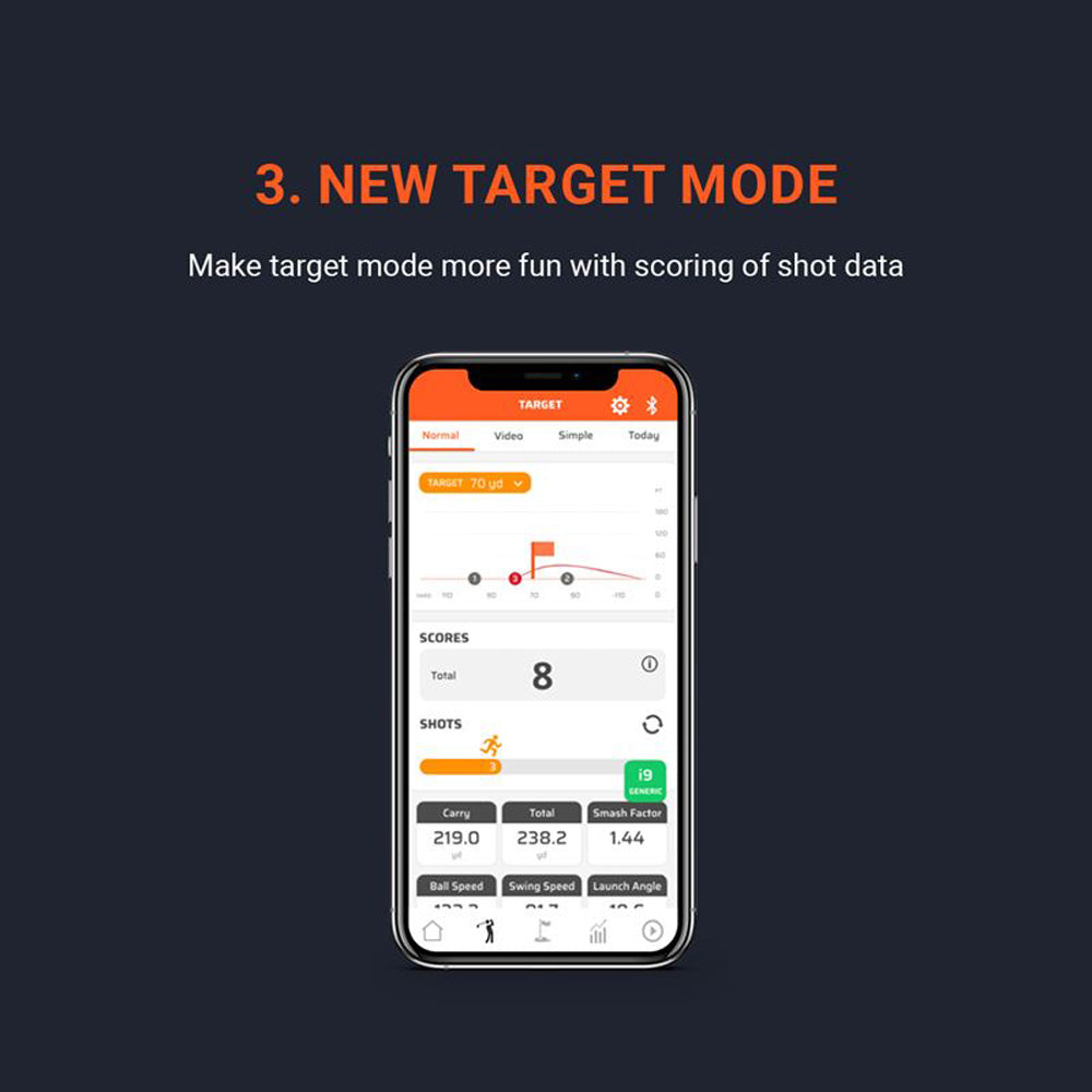 Voice Caddie SC300i Swing Caddie Portable Golf Launch Monitor