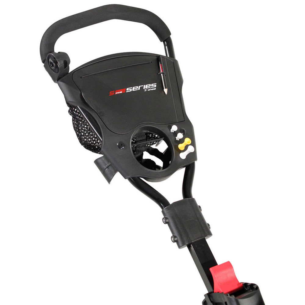 Masters 5 Series 3 Wheeled Golf Push Trolley