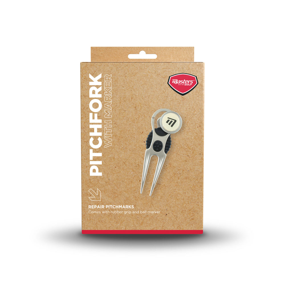 Masters Golf Deluxe Pitchfork With Marker
