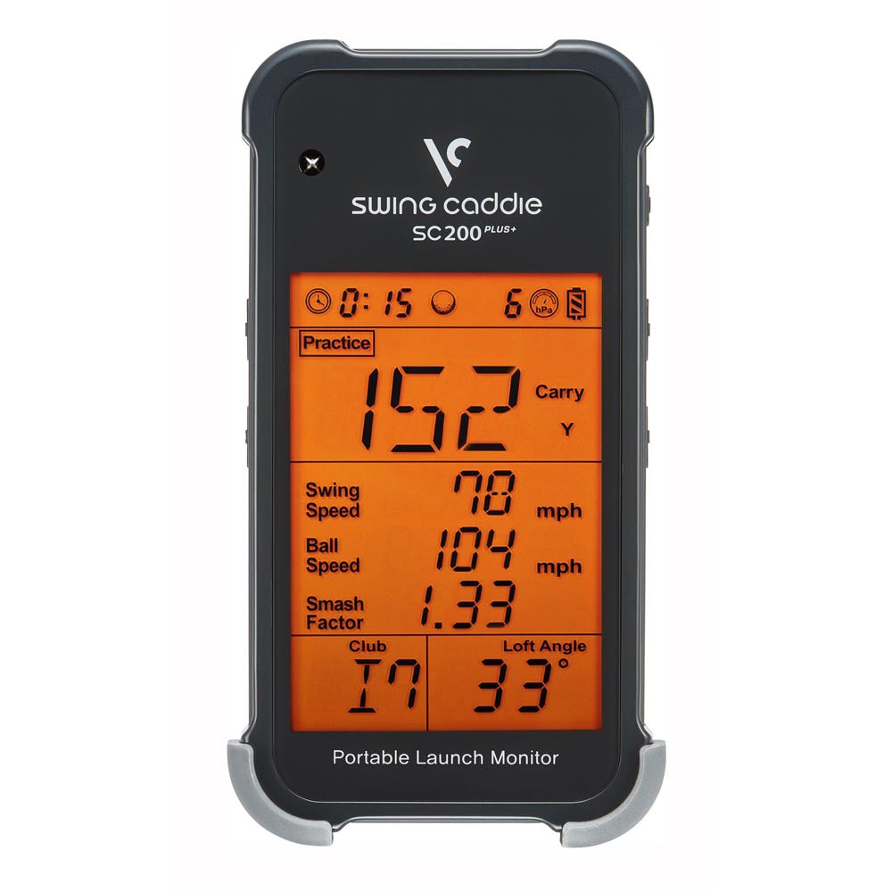 Voice Caddie Swing Caddie SC200 Plus + Launch Monitor