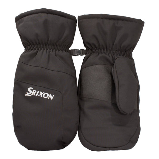 Srixon Golf Winter Mittens - Pairs - Black Black  