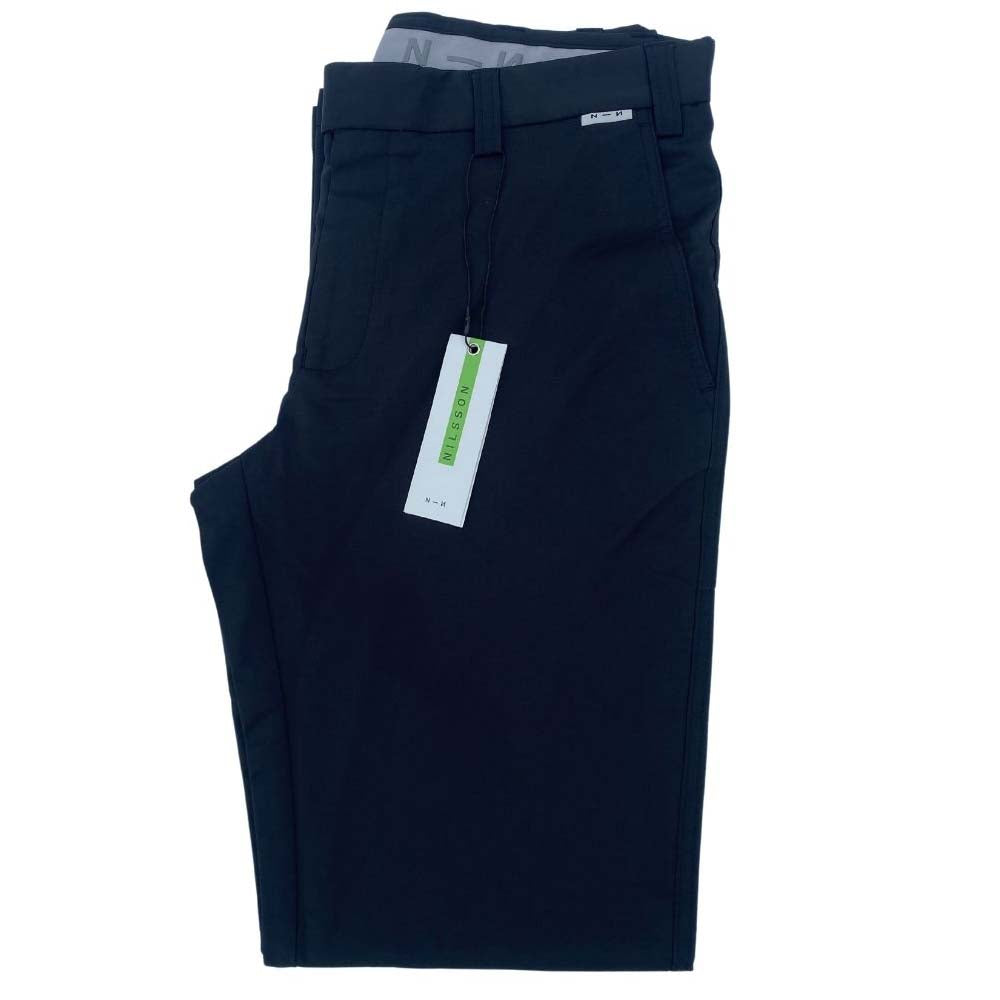 Nilsson Stracka Tapered Golf Trousers Black W30 L29 