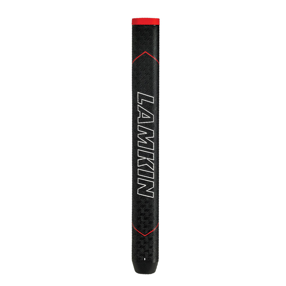 Lamkin Sink Fit Straight Rubber Golf Putter Grip Black/Red