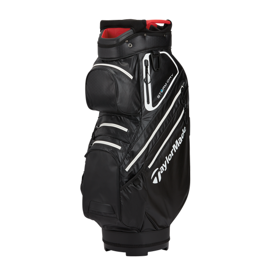 TaylorMade StormDry Waterproof Golf Cart Bag Black/Grey/White