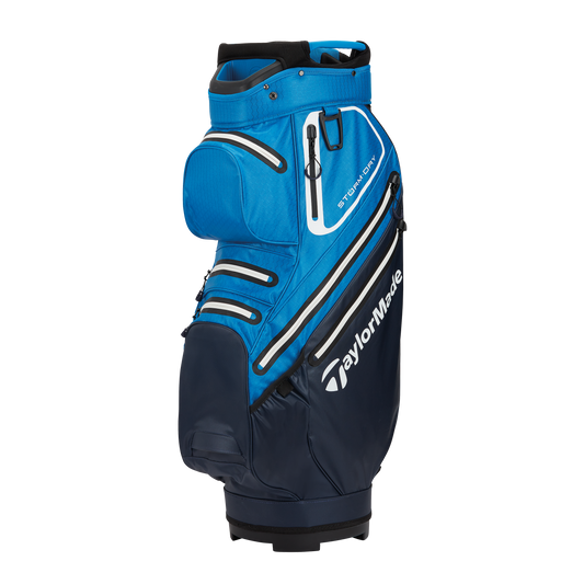 TaylorMade Golf StormDry Waterproof Cart Bag Black/Grey/White  