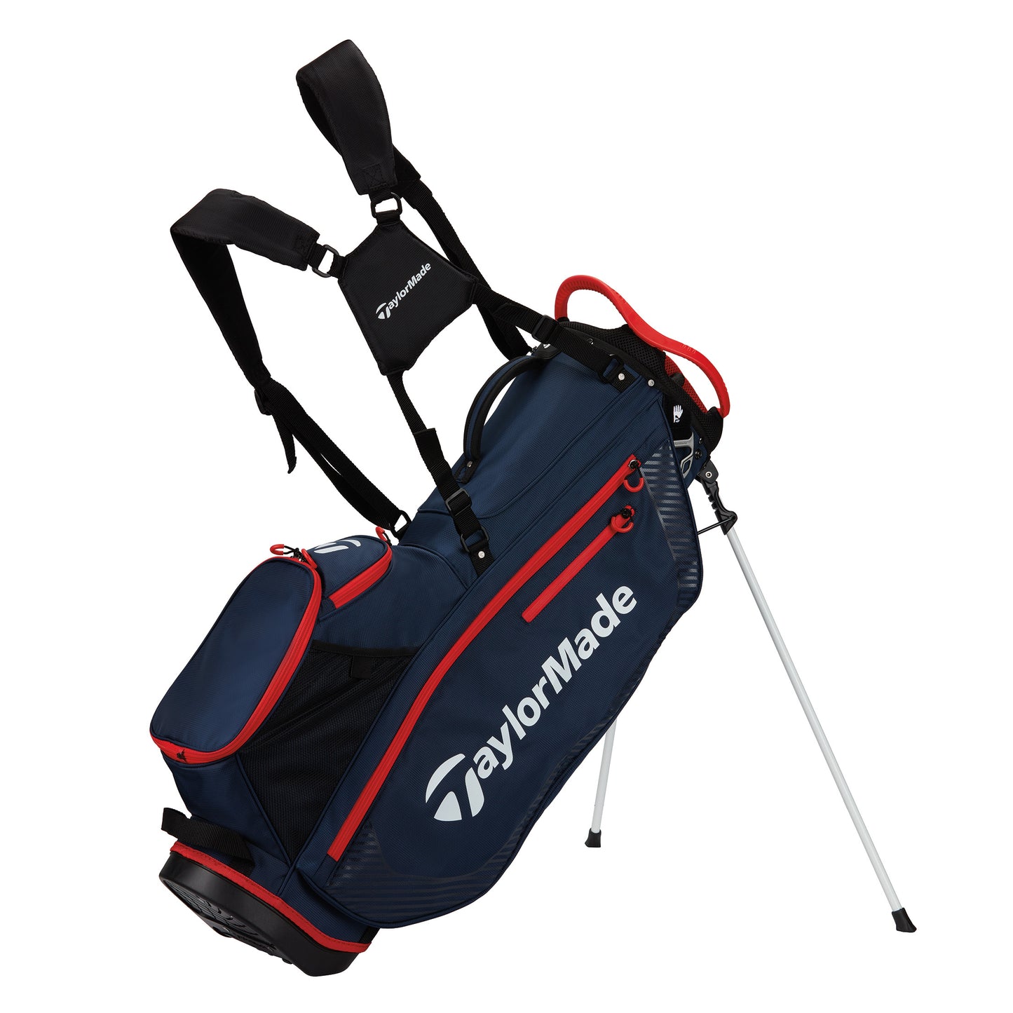 TaylorMade Golf Pro Stand Bag Navy/Red  