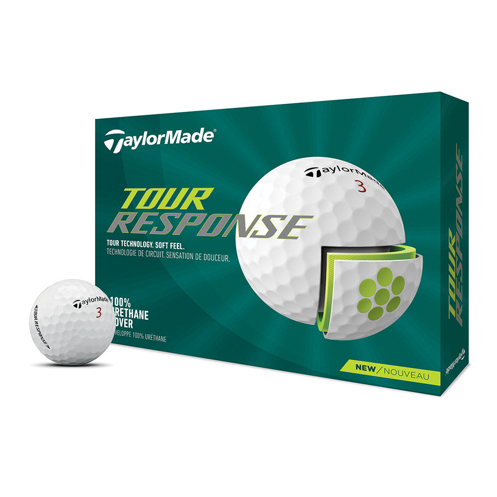 TaylorMade Tour Response Golf Balls White
