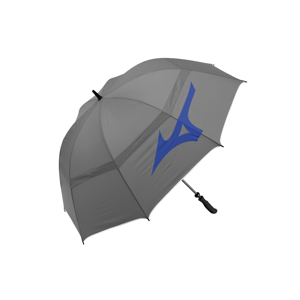 Mizuno Tour Twin Canopy Golf Umbrella Grey/ Blue