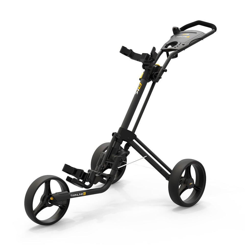 PowaKaddy Twinline 5 Lite Golf Trolley Black  