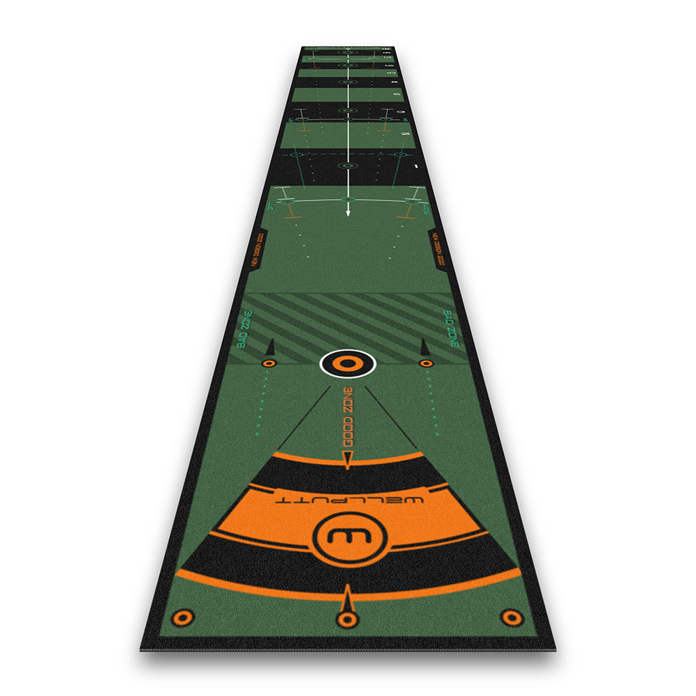 Wellputt Golf 4 Meter High Speed Putting Mat   