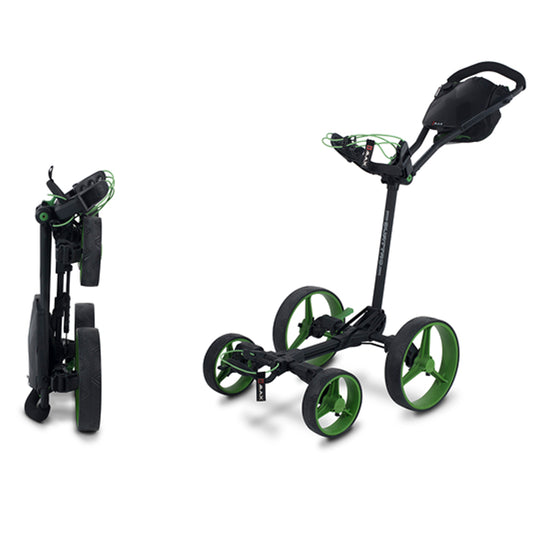 Big Max Blade Quattro 4 Wheel Golf Trolley Phantom/ Lime