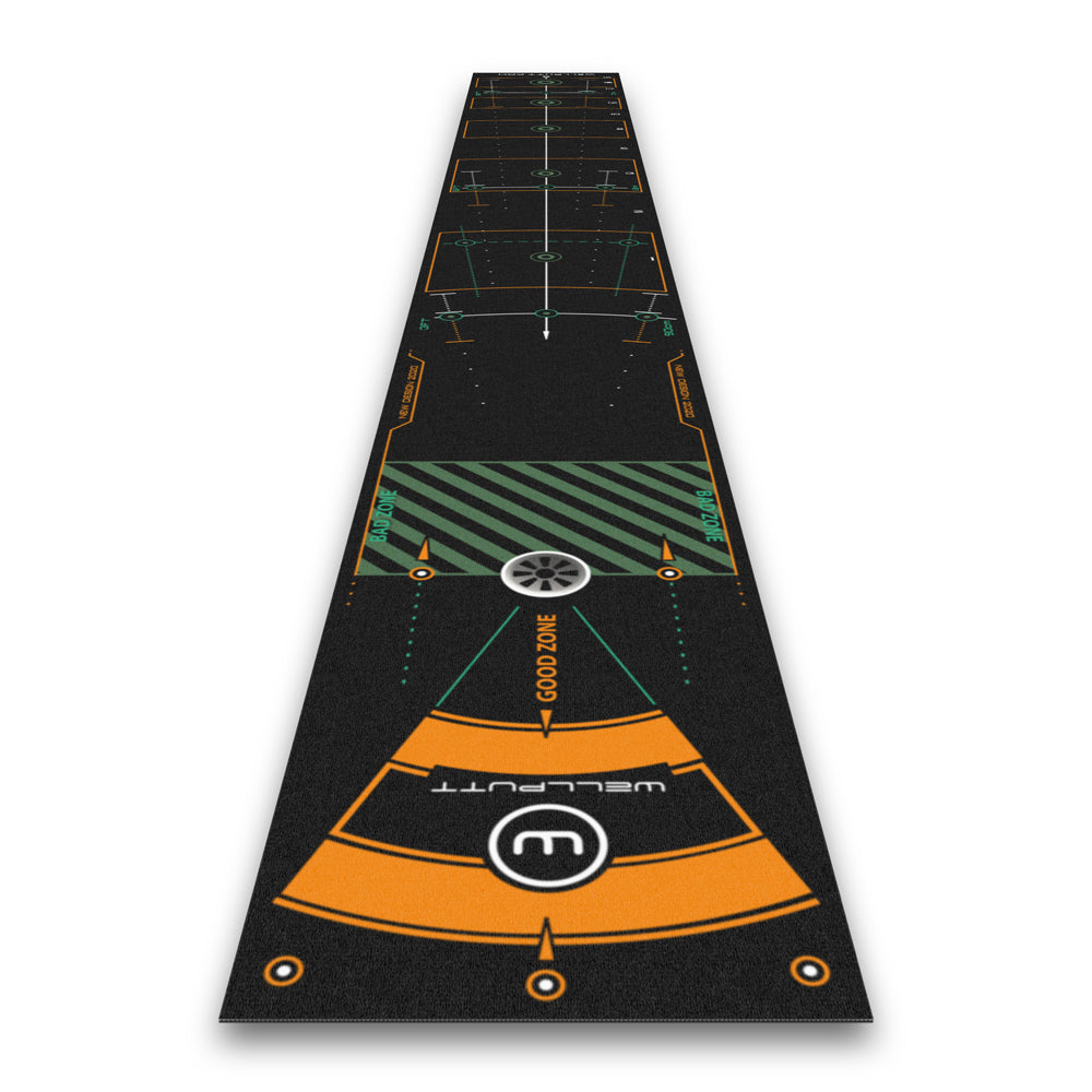 Wellputt Golf 4 Meter High Speed Premium Putting Mat Default Title  