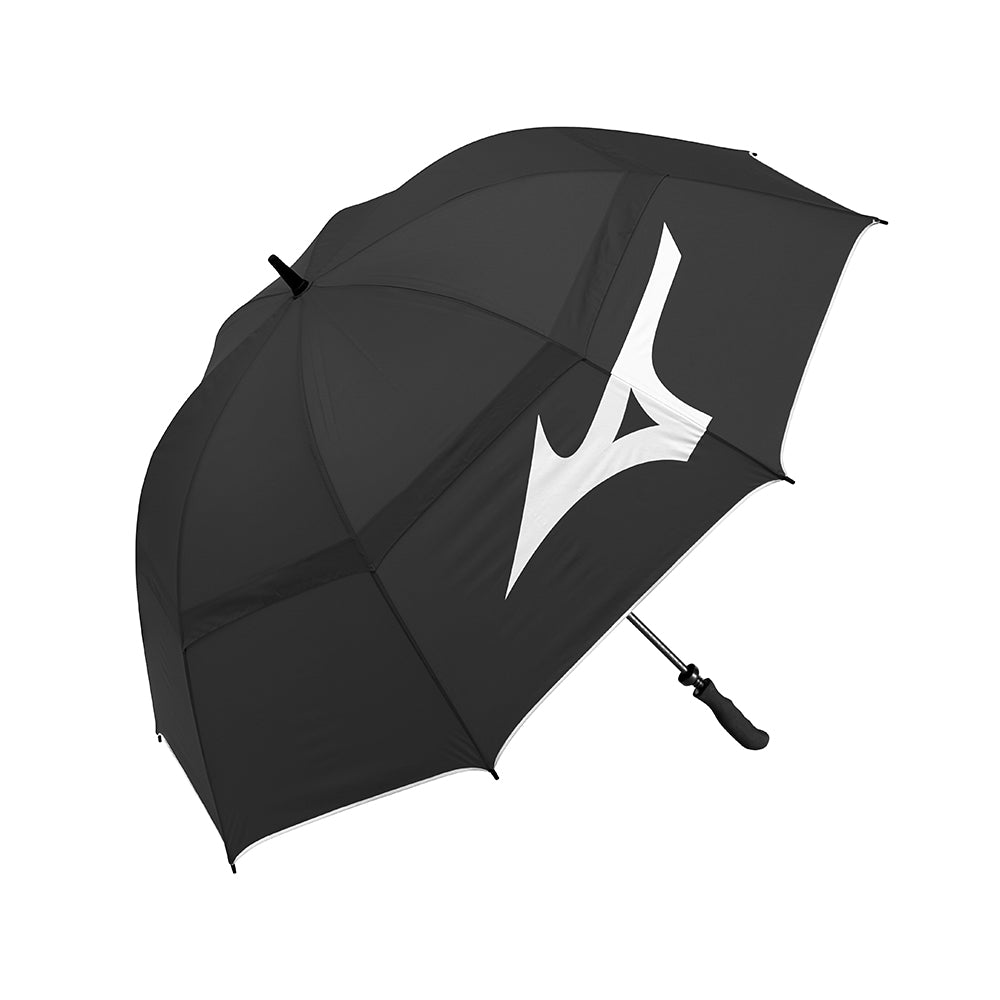 Mizuno Tour Twin Canopy Golf Umbrella Black / White