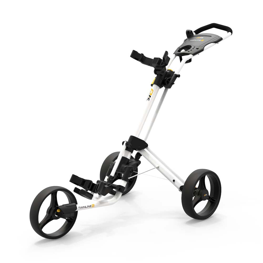 PowaKaddy Twinline 5 Lite Golf Trolley White  