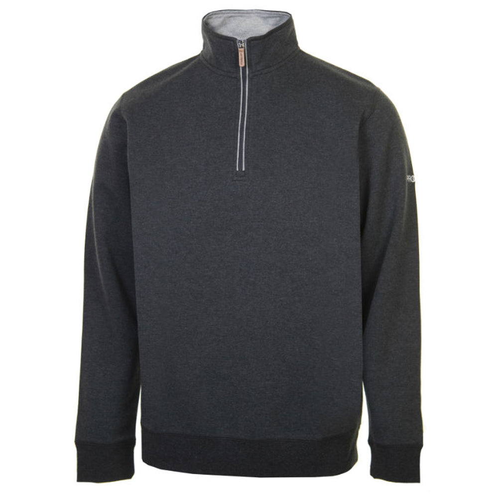 ProQuip Mistral 1/2 Zip Pullover Golf Top Charcoal M