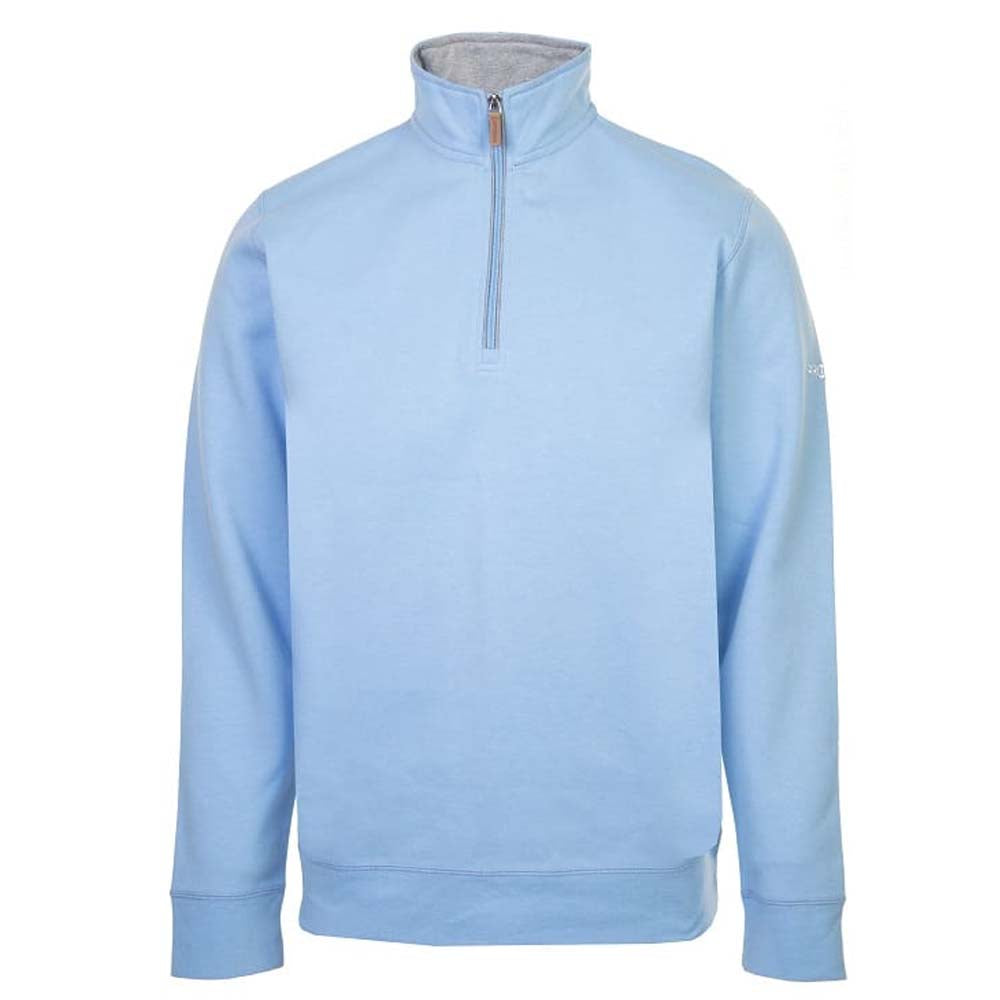 ProQuip Golf Mistral 1/2 Zip Pullover Top Pale Blue M 