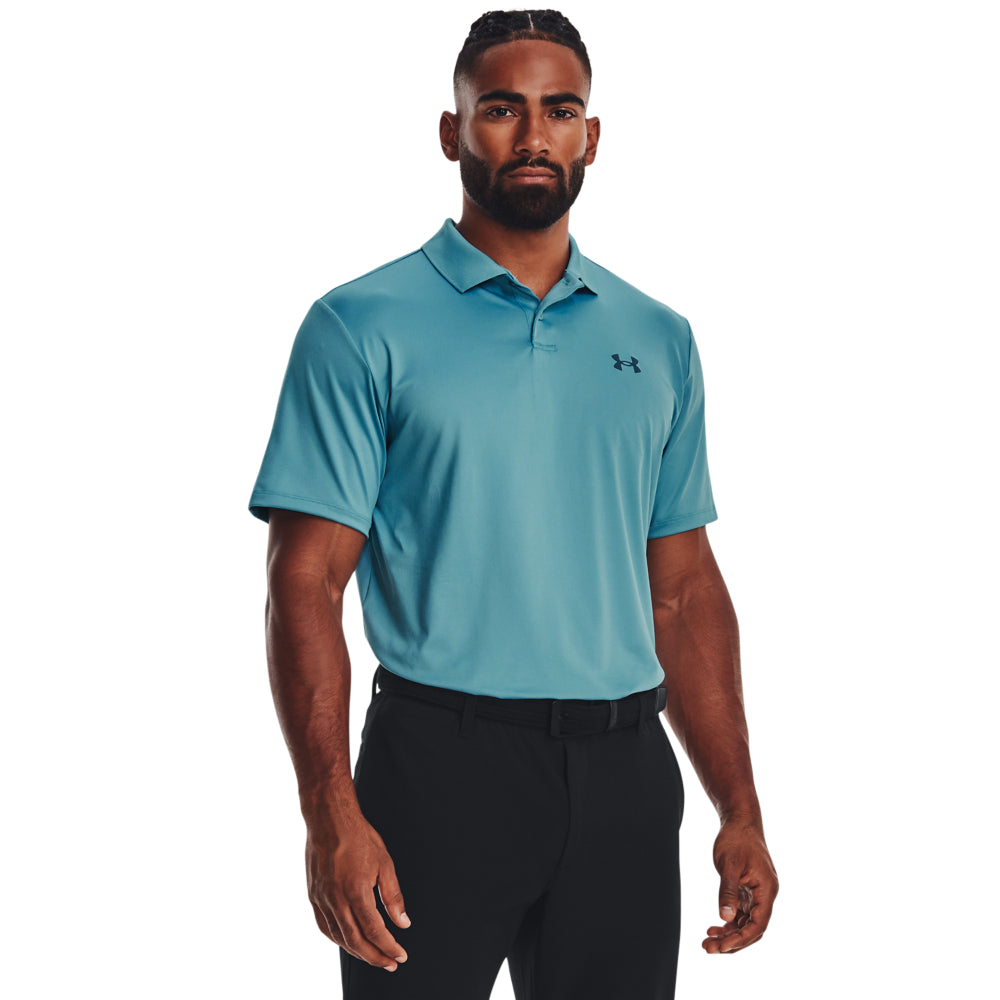 Under Armour Performance 3.0 Golf Polo Shirt 1377374 Still Water / Static Blue 400 S 